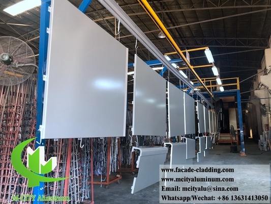 China 3003 painel de alumínio metálico de 3 mm revestido em pó de painel de alumínio sólido parede cortina para revestimento de fachada