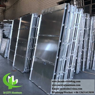China 3003 painel de alumínio metálico de 3 mm revestido em pó de painel de alumínio sólido parede cortina para revestimento de fachada