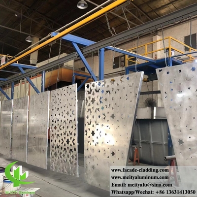 China 3003 painel de alumínio metálico de 3 mm revestido em pó de painel de alumínio sólido parede cortina para revestimento de fachada