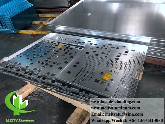 China 3003 painel de alumínio metálico de 3 mm revestido em pó de painel de alumínio sólido parede cortina para revestimento de fachada