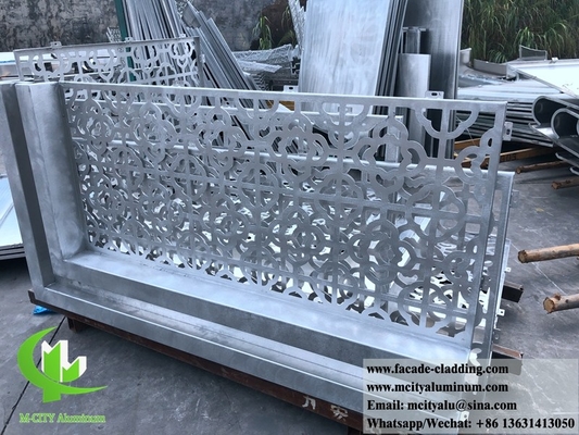 China fornecedor revestimento metálico de 3 mm painel de alumínio em pó revestido acabamento anti ferrugem durável