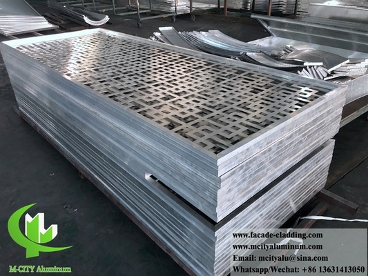 Fornecedor de fachada de alumínio na China folha de metal fábrica de fachada de revestimento de alumínio 3003 material
