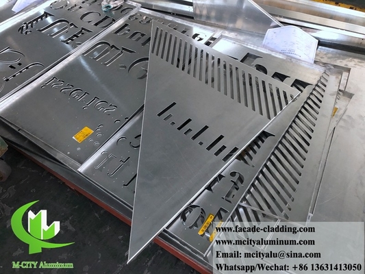 China fornecedor 3003 painel de alumínio metálico de 3 mm revestido em pó de painel de alumínio sólido parede cortina para revestimento de fachada