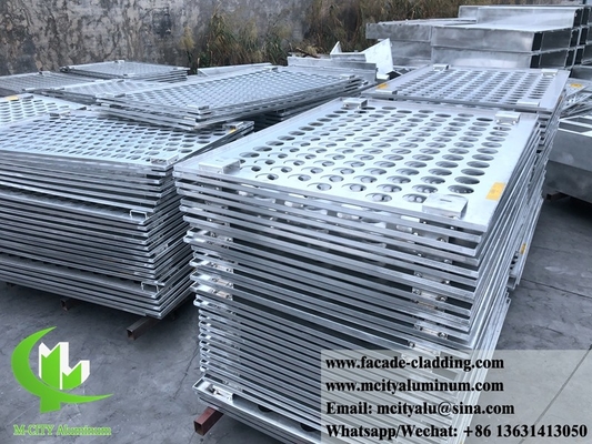 3003 Painel metálico de alumínio de 3 mm painel sólido de fluorocarbonos de alumínio parede cortina para revestimento de fachada