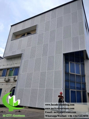 Folha de metal PVDF 3 mm revestimento de alumínio de fachada
