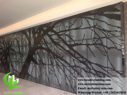 Fabricação a partir de alumínio em pó revestido com revestimento branco de 3 mm