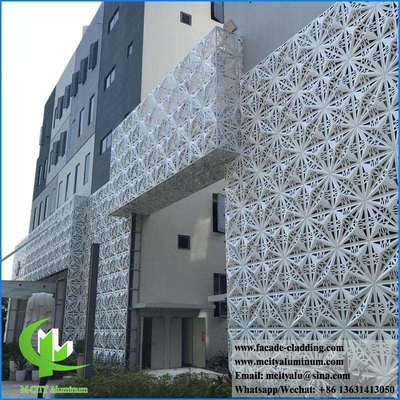 Fabricação a partir de alumínio em pó revestido com revestimento branco de 3 mm