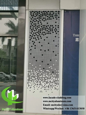 Laser Cut Metal Privacy Screens Painéis decorativos Folha de alumínio Espessura 3 mm