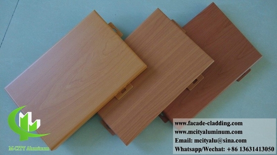 Ecrã de metal para revestimento de parede, painéis de fachada de alumínio China Supplier
