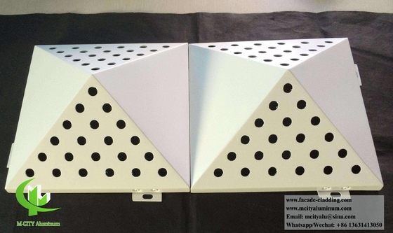 Painéis de revestimento de alumínio para fachada de ecrã perfurado externo fornecedor na China