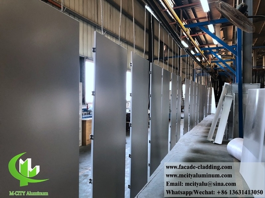 Fornecedor de painéis de fachadas de alumínio para ecrãs metálicas externas na China, Foshan