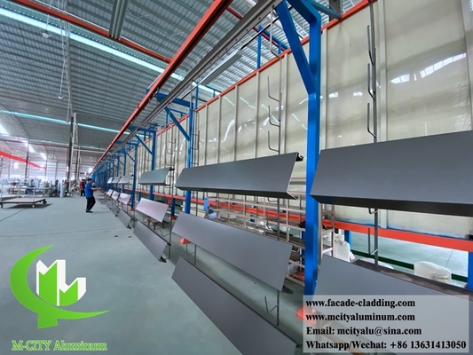 Revestimento metálico PVDF fachadas metálicas painel de revestimento de alumínio para revestimento de parede