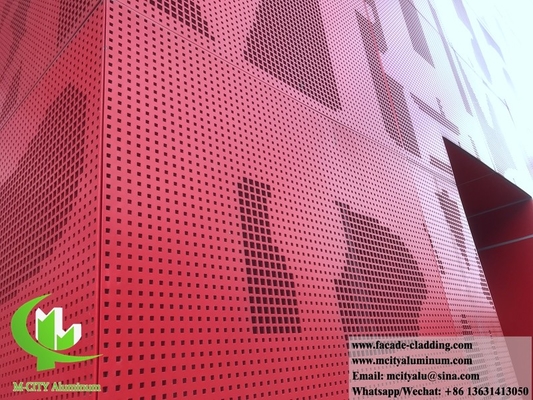 Painéis de parede sólida revestimento metálico painéis de alumínio para fachadas de edifícios