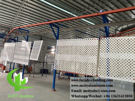 Painel de revestimento de parede em chapa de alumínio