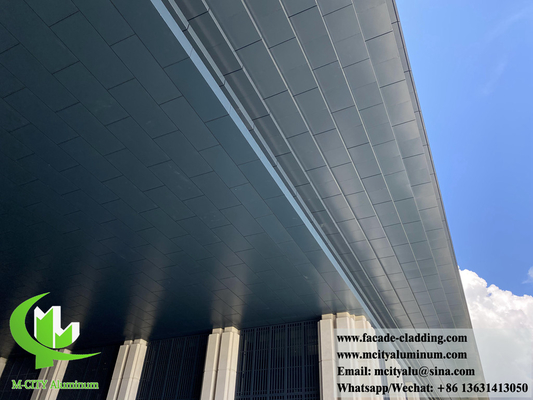 Painéis de alumínio sólido revestimento de parede de metal para decoração interior e exterior de fachadas, tetos