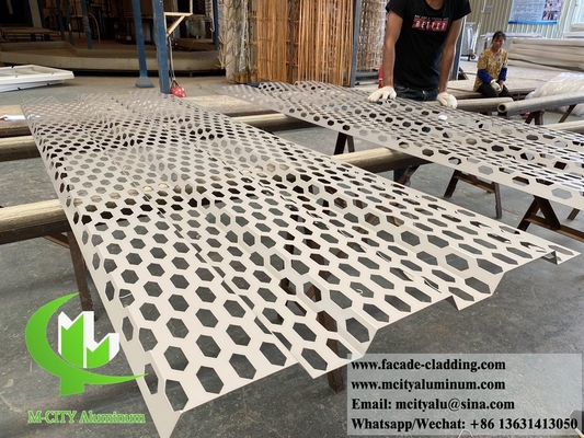 Painel de metal esculpido de corte a laser CNC para cercas de jardim decoração de edifícios de tela de alumínio espessura 4 mm na China