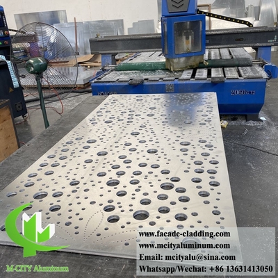 painel de corte a laser painéis de alumínio para decoração de edifícios de tela de metal resistentes à ferrugem de 3 mm
