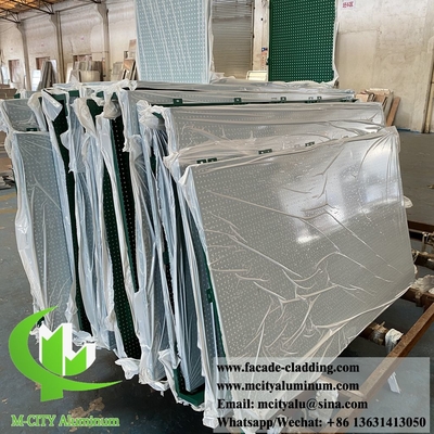 painel de corte a laser painéis de alumínio para decoração de edifícios de tela de metal resistentes à ferrugem de 3 mm