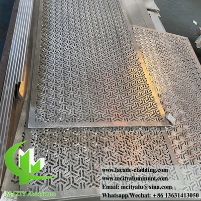 Painel de metal esculpido de corte a laser CNC para cercas de jardim decoração de edifícios de tela de alumínio espessura 4 mm na China