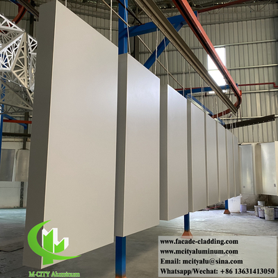 3D design de revestimento de parede de alumínio sólido 3mm soldagem de parede exterior