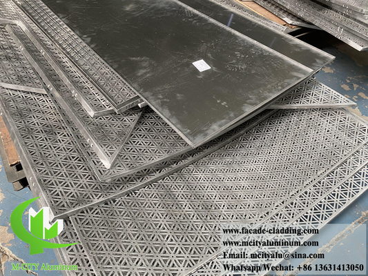 Arquitetura Alumínio revestimento PVDF Cor de Ouro tela de metal acabamento durável anti-ferrugem ignífugo classe 1