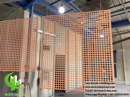 Painéis de alumínio cortados a laser para revestimento de paredes e para revestimento de janelas