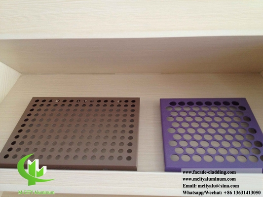 Painéis de alumínio sólido para fachada, revestimento de decoração em pó revestido de várias cores em pó revestido de 4 mm
