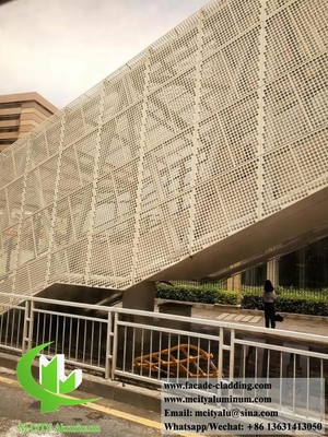 PVDF tela de alumínio revestida de metal de espessura de 3 mm para decorar fachada, revestimento, coluna da parede do edifício