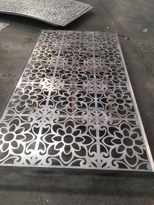 Arquitetura revestimento de parede de metal chapa de alumínio sólido com padrões para edifícios exterior decoração interior