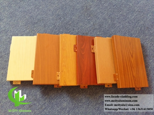 Painéis de alumínio 3D Laser Cut Design Powder Coated Akzo Nobel Para revestimento de parede exterior