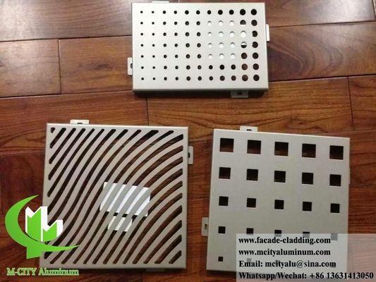 Painel de alumínio sólido para decoração de telhados de fachadas de edifícios PVDF durável