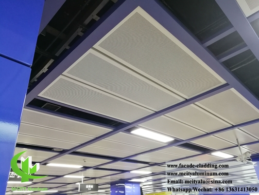 Ecrã de metal cortado a laser painéis de alumínio para edifícios revestimento de parede fachada revestido em pó