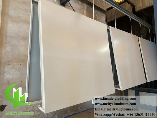 Parede de revestimento de metal painéis de alumínio Arquitetura sistema de fachada de metal à prova d'água