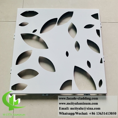 Tela de alumínio de corte a laser tela metálica decorativa painéis de alumínio para privacidade vedação de tela revestimento de parede decoração