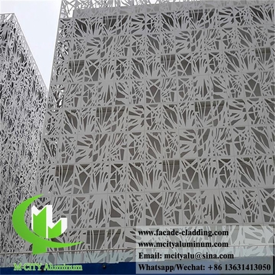 painéis de revestimento decorativo de chapa de alumínio para sistema de fachada