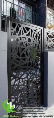 Laser Cut Metal Privacy Screens Painéis decorativos Chapa de alumínio 5mm espessura em pó revestido