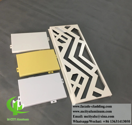 Painéis de privacidade de corte a laser Ecrãs metálicas para interiores revestimento de parede exterior decoração de alumínio material anti-ferrugem