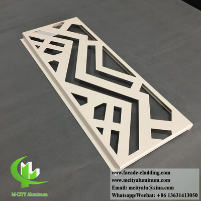 Painéis de privacidade de corte a laser Ecrãs metálicas para interiores revestimento de parede exterior decoração de alumínio material anti-ferrugem