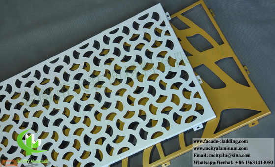 Painéis de privacidade de corte a laser Ecrãs metálicas para interiores revestimento de parede exterior decoração de alumínio material anti-ferrugem
