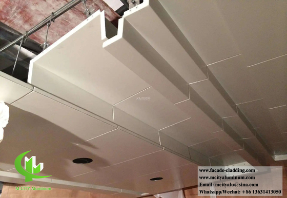 Revestimento de parede de metal perfurado para decoração de elevadores com luz LED