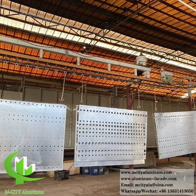Arquitetura painéis metálicos folha perfurada para decoração de teto interior e exterior 2 mm