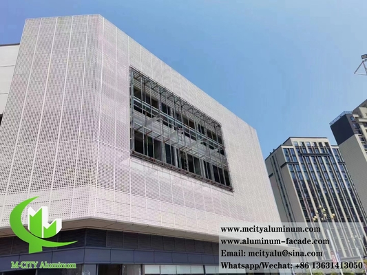 Arquitetural Perforating Metal Screen For Wall Cladding Decoration Aluminium Sheet