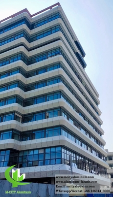 Arquitetura revestimento de parede chapa de metal painéis de alumínio sistema de fachada revestimento PVDF