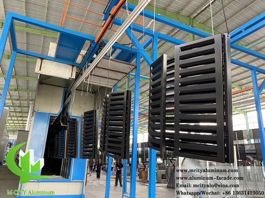 Bom preço Cobertura AC de alumínio revestida em pó com padrões personalizáveis e espessura de 1,5-10 mm para proteção da bomba de calor on-line