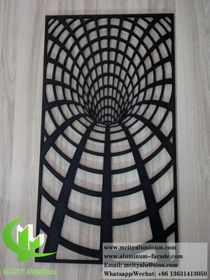 Bom preço Painel de Revestimento de Alumínio com Corte a Laser e Pintura Eletrostática 1200x2400mm para Fachada Metálica on-line