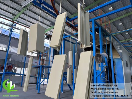 Bom preço Revestimento de metal feito sob medida Painel de alumínio revestido em pó anti-ferrugem on-line