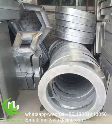 Bom preço Painel de Revestimento de Alumínio com Pintura Eletrostática Personalizado 1000x2000mm para Fachada Cortina on-line