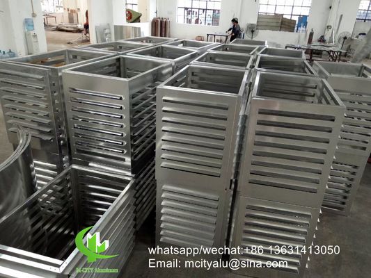 Bom preço 2.5mm espessura em pó revestido de alumínio AC Cover com padrões personalizados para decoração de fachada on-line