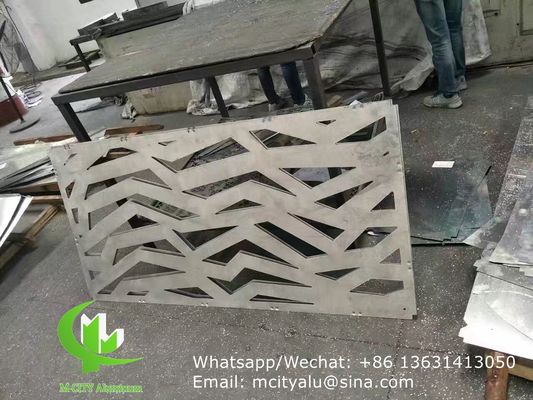 Bom preço Painel Perfurado de Alumínio com Revestimento em Pó de 3mm de Espessura para Revestimento de Fachada com Padrões Personalizados on-line