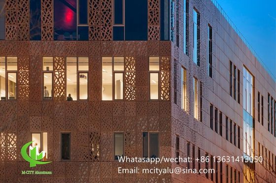 Bom preço Chapa de Alumínio Perfurada Pintada com PVDF de 2mm de Espessura para Painel de Fachada Personalizado e Revestimento de Parede on-line